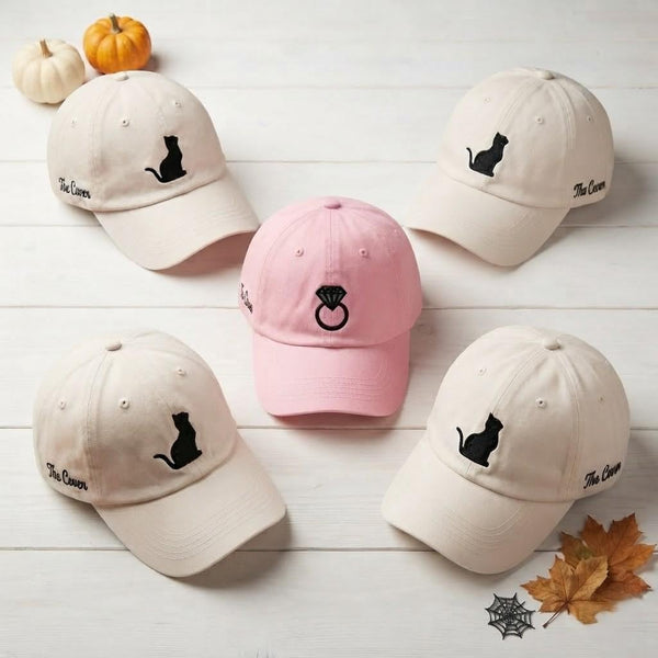 Custom Witch Bridal Party Embroidered Hat, Spooky Bachelorette Baseball Cap, Matching Girls Trip Gift