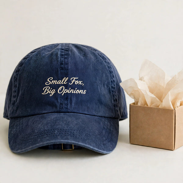 Alopekis Funny embroidered cap gift presentation