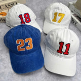 Caps Embroidery Custome thread Baseball washed Caps