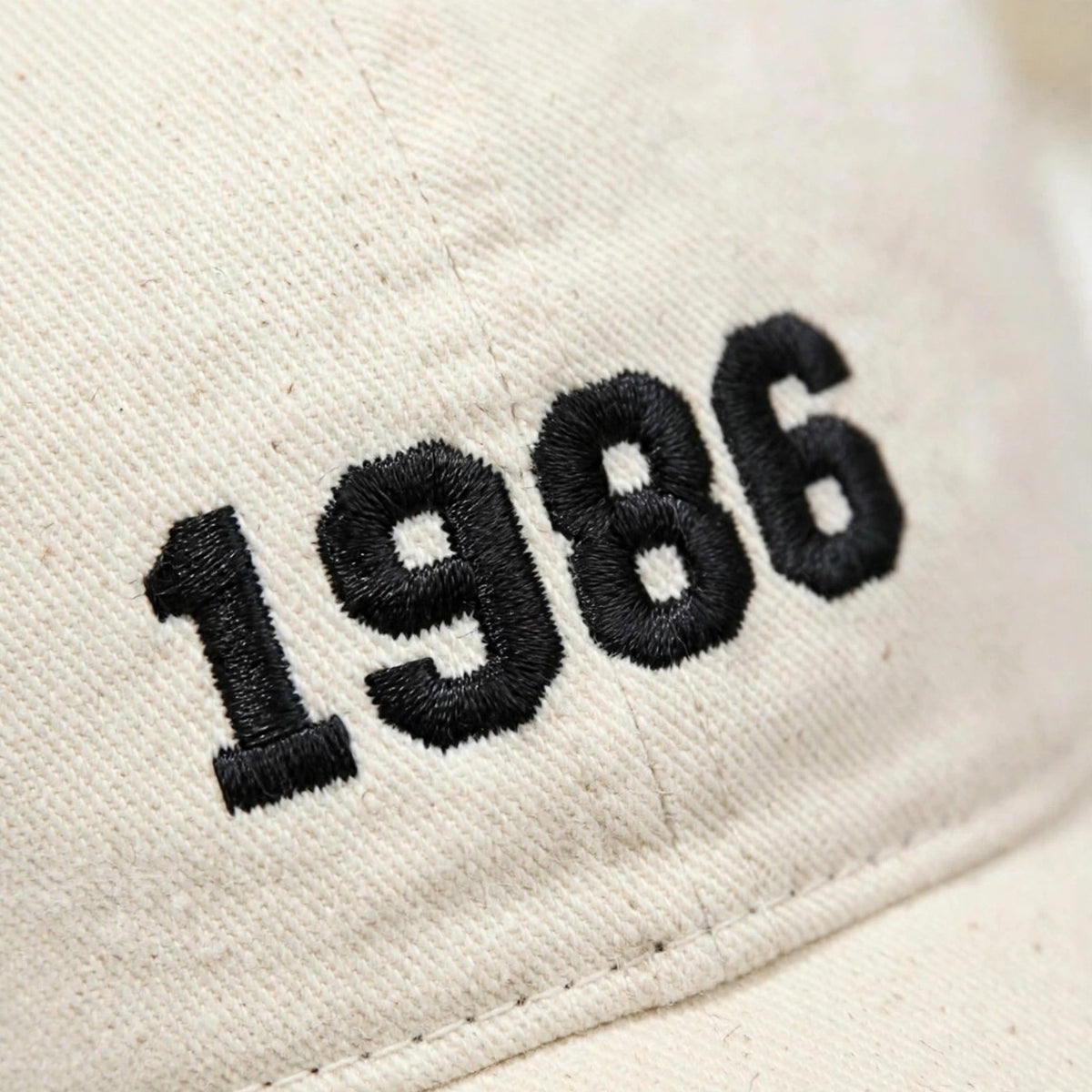 Custom Birth Year Embroidered Hat, Personalized Birthday Gift Cap, Retro Number Milestone Hat, Vintage Year Commemorative Gift Cap