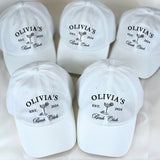 Personalized Bachelorette Party Hat with Embroidered - Unique Bach Club Party Gift Idea