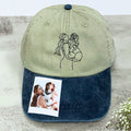 Dog Mom Hat from Photo, Embroidered Gift for Mother's Day