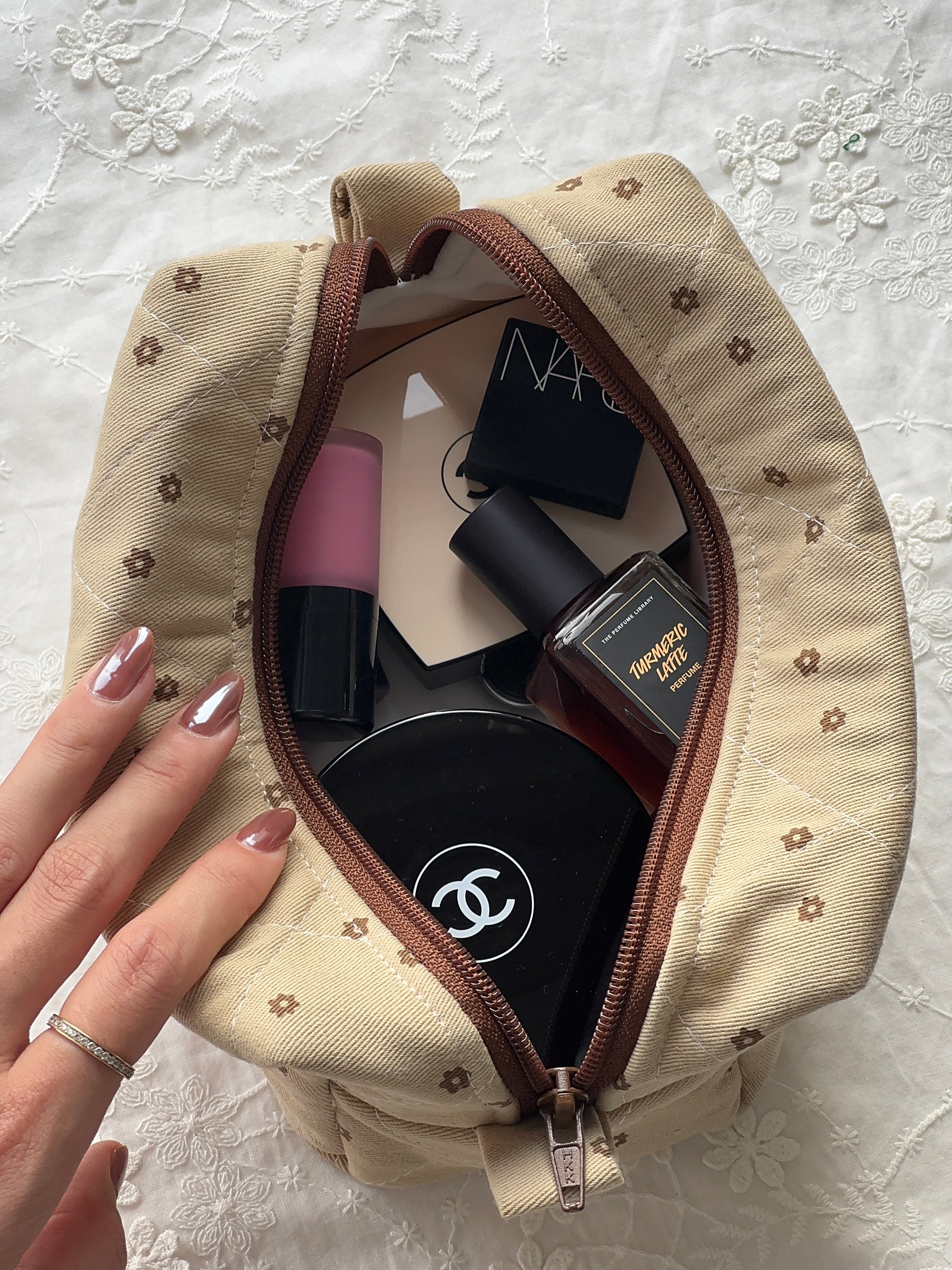 Makeup Pouch - Cappuccino