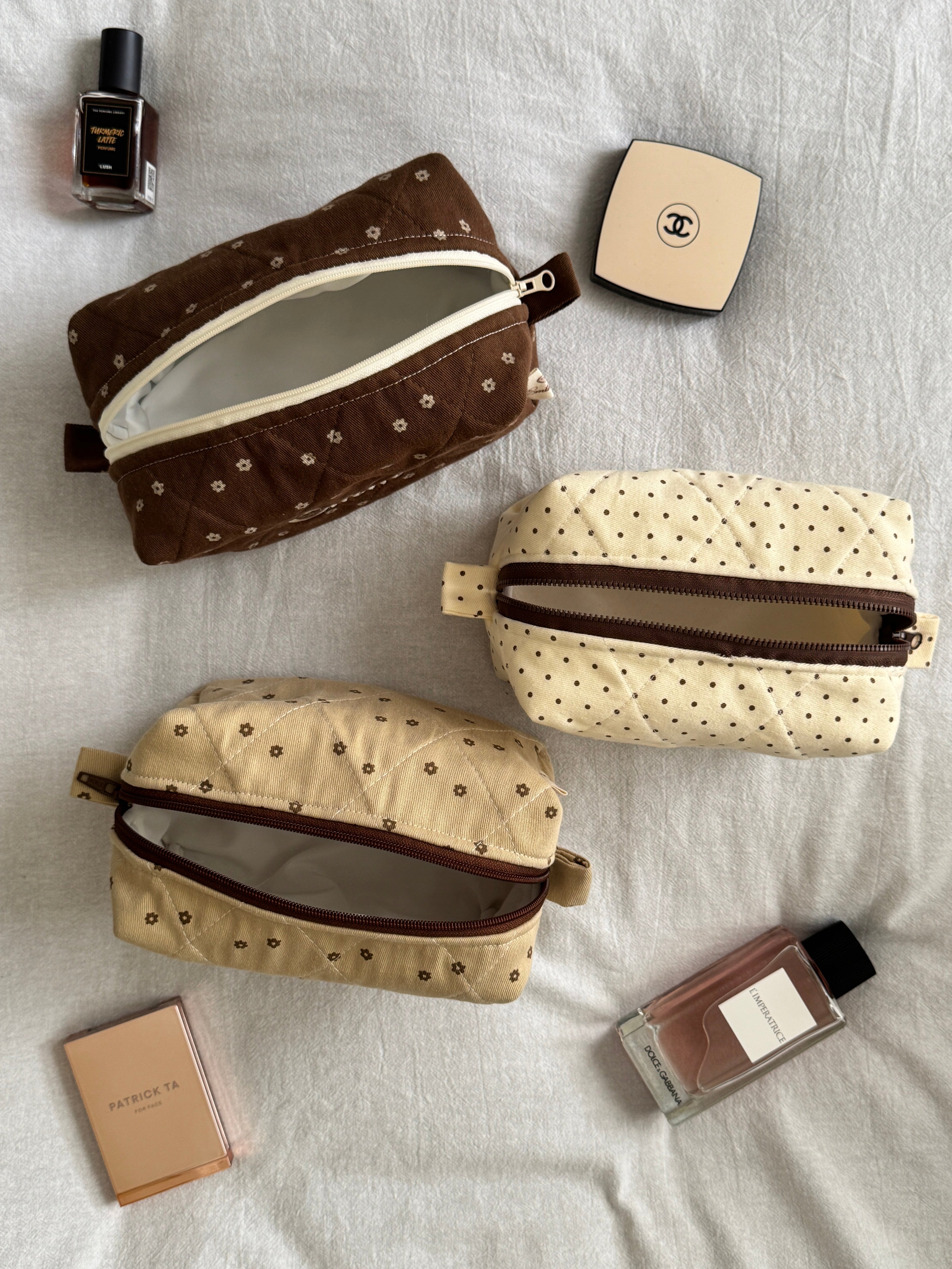 Makeup Pouch - Cappuccino