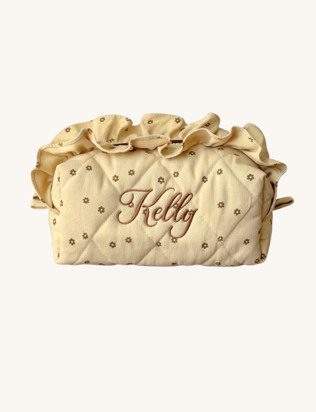 Makeup Pouch - Cappuccino 2