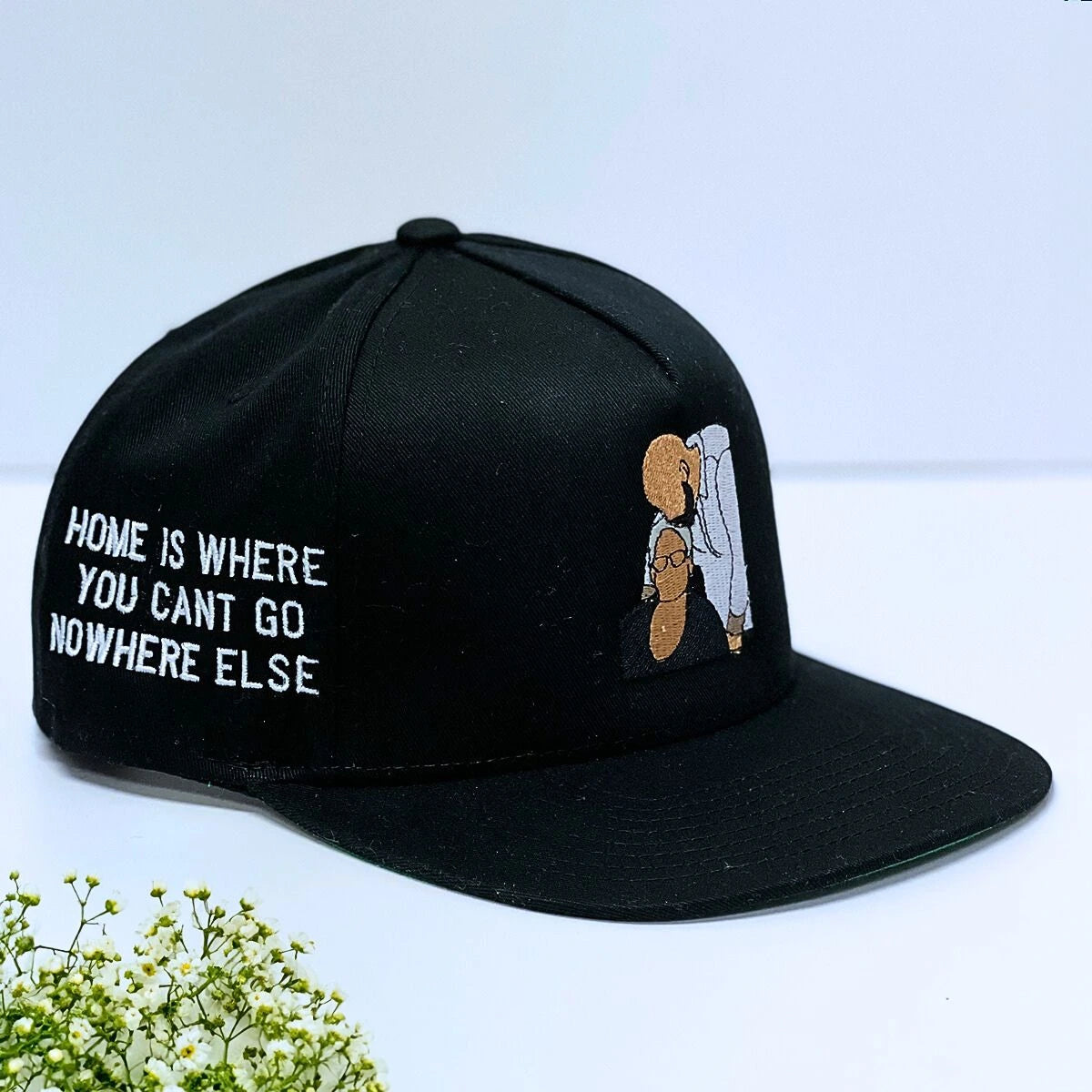 Personalized Photo Snapback Cap with Embroidered Photo - Unique Gift Idea