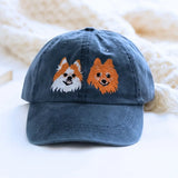 Personalized Pet Cap with Embroidered Photo - Unique Pet Lover Gift Idea