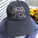 Embroidered Custom Photo Family Hat, Embroidery Text, Logo Hat, Cap, Baseball Cap, Gift for Dad Mom Him Her Boyfriend, Bride, Street Wear