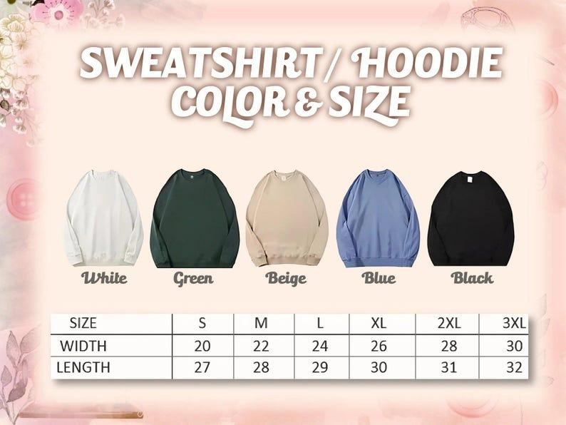 Embroidered YHWH Floral Cross Sweatshirt, Christian Hebrew God Name Faith Crewneck