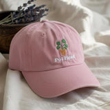 Plant Embroidered Hat, Funny Plant Mom Cap, Gardening Embroidery Dad Hat, Green Thumb Gift for Plant Lovers