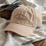 Funny Undiagnosed Embroidered Hat, Chronic Illness Cap, Sarcastic Embroidery Dad Hat, Spoonie Humor Gift