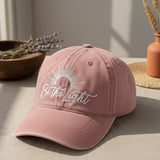 Be The Light Embroidered Cotton Dad Hat, Christmas Gift