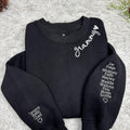 Custom Embroidered Grammy Sweatshirt, Personalized Grandkids Names, Nana Gift
