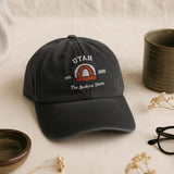 Embroidered Utah Cap, State Souvenir Hat