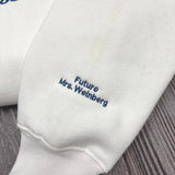 Embroidered Hanukkah Bride Sweatshirt, Jewish Engagement Gift Bride to Be Crewneck