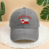 Greenland Embroidered Baseball Cap, Trendy Political Statement Sun Hat, Greenland Gift, Greenland Hat, Greenland Support