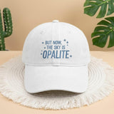 The Sky Is Opalite Embroidered Cap, Opalite Hat, Birthday Music Gift, Best Friend, Girlfriend Gifts Music, Father Figure Cap