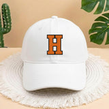 Custom Logo Letter Baseball Embroidered Hat, Personalized Baseball Team Cap, Embroidered Team Hat, College Team Hat, Sports Team Cap