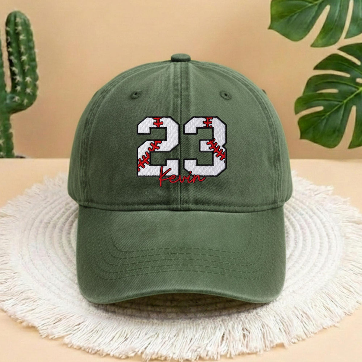 Embroidered Custom Jersey Number Vintage Trucker Hat, Personalized Sports Number Cap, Custom Player Number, Personalized Sports Mom Hat