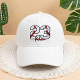Embroidered Custom Jersey Number Vintage Trucker Hat, Personalized Sports Number Cap, Custom Player Number, Personalized Sports Mom Hat