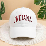 Indiana State Flower Embroidered Hat, Embroidered Indiana Rose Hat, Indiana Hat, State Hat, Bowl Game, College Gift, Bloomington Hat