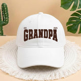 Custom Embroidered Hat, Personalized Date, Vintage Baseball Hat, Gift For New Grandma Grandpa, Pregnancy Announcement, Mothers day gift
