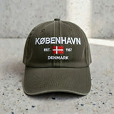 Kobenhavn Embroidered Dad Hat, Copenhagen Denmark Souvenir