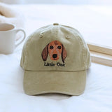 Custom Embroidered Pet Photo Hat: Personalized Dog & Cat Baseball Cap