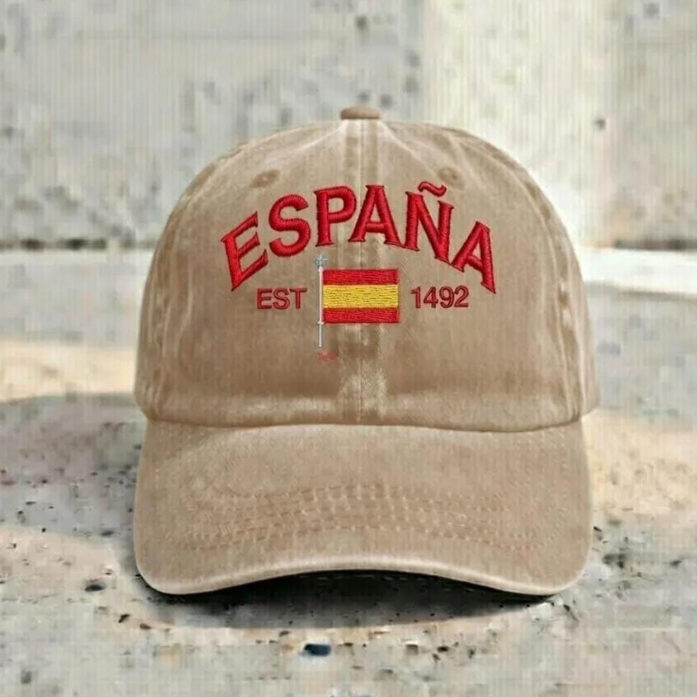 Espana Embroidered Dad Hat | Vintage Spain Flag Baseball Cap