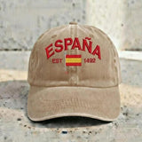 Espana Embroidered Dad Hat | Vintage Spain Flag Baseball Cap