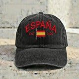 Espana Embroidered Dad Hat | Vintage Spain Flag Baseball Cap