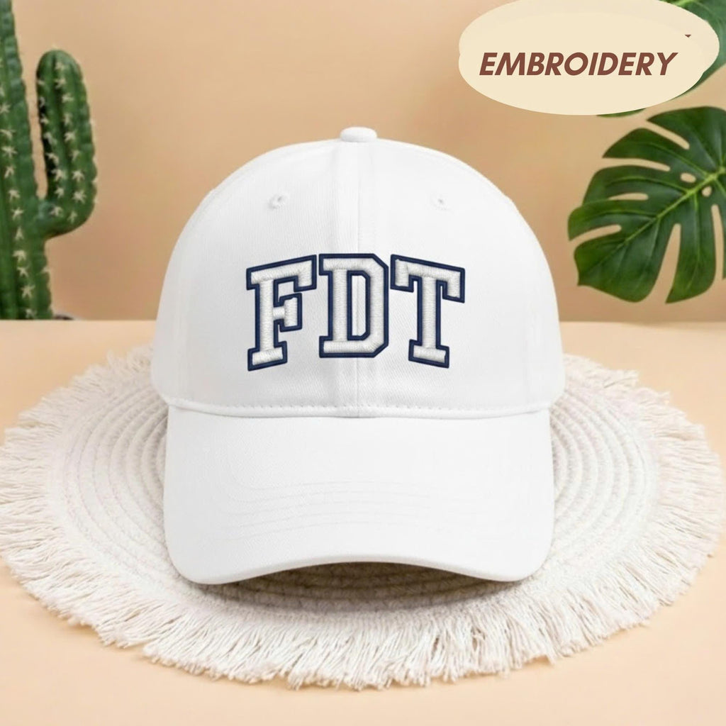 Embroidered Anti Trump FDT Cap, Impeach President Dad Hat, Subtle Anti Trump Hat, Reproductive Rights Hat, Gift for Democrat, Gift For Women