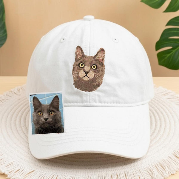 Custom Embroidered Pet Hat,Personalized Dog Hat,Custom Cat Hat,Personal Pet Gift, Custom Pet Cap Dog Hat Custom Dog Baseball Cap Dog Mom Hat