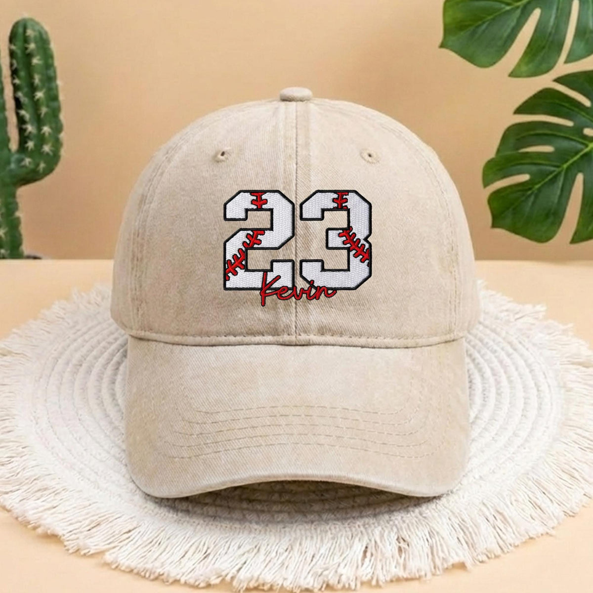 Embroidered Custom Jersey Number Vintage Trucker Hat, Personalized Sports Number Cap, Custom Player Number, Personalized Sports Mom Hat