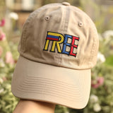 Free Venezuela Embroidered Hat, Patriotic Baseball Cap, Personalized Venezuela Pride Gift, Trendy Social Justice Headwear