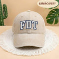 Embroidered Anti Trump FDT Cap, Impeach President Dad Hat, Subtle Anti Trump Hat, Reproductive Rights Hat, Gift for Democrat, Gift For Women