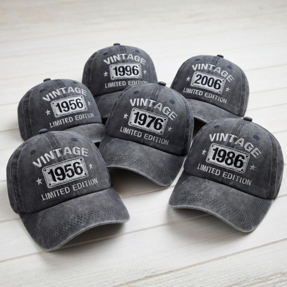 Custom Vintage Limited Edition Birthday Dad Cap