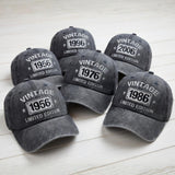 Custom Vintage Limited Edition Birthday Dad Cap