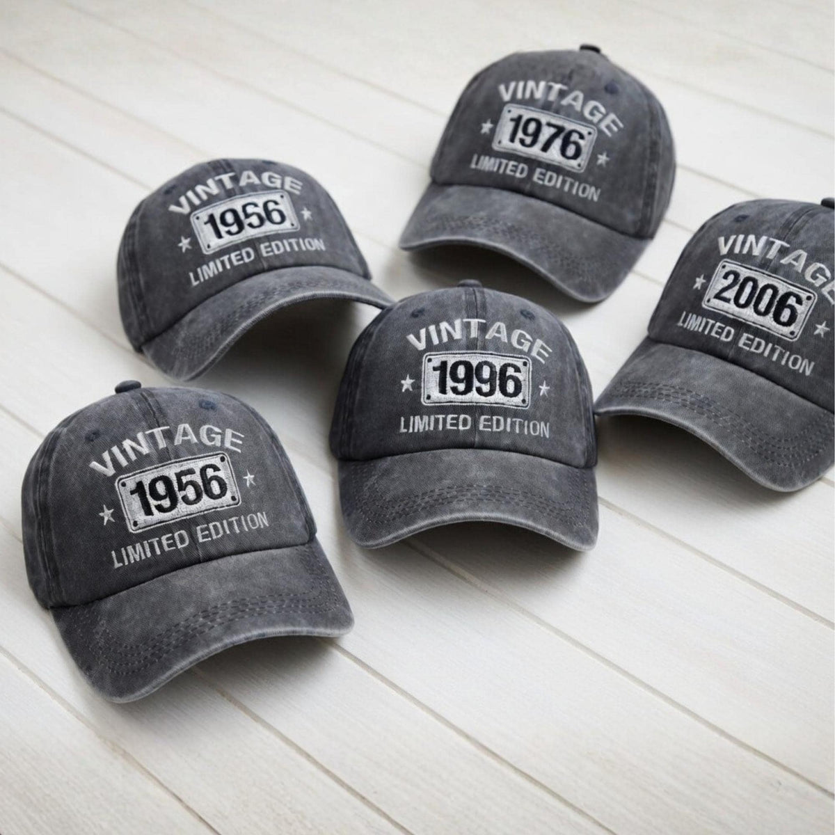 Custom Vintage Limited Edition Birthday Dad Cap