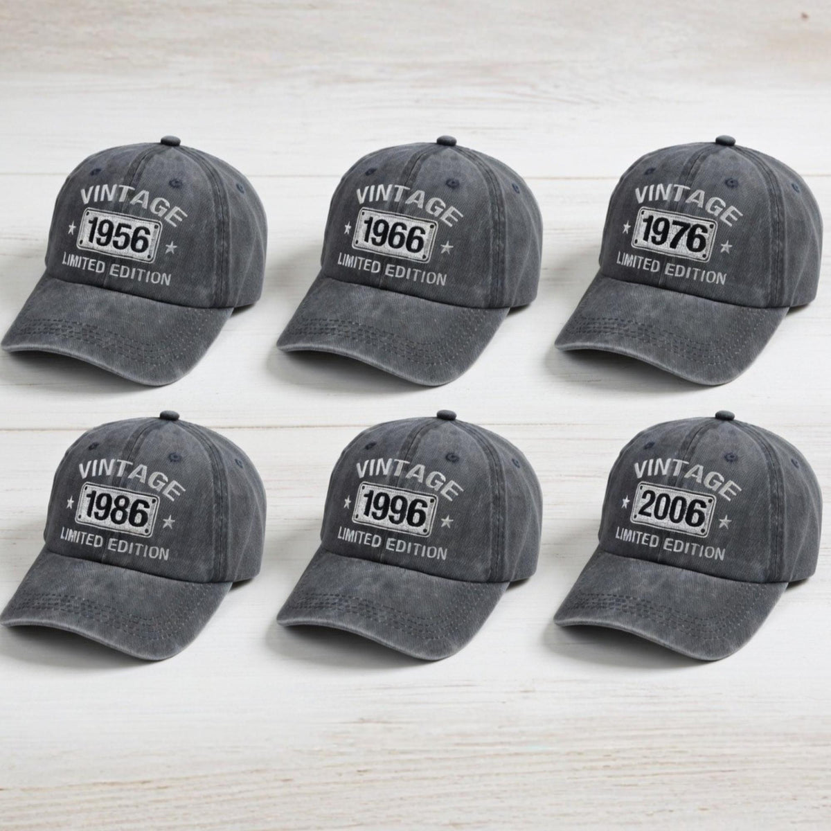 Custom Vintage Limited Edition Birthday Dad Cap