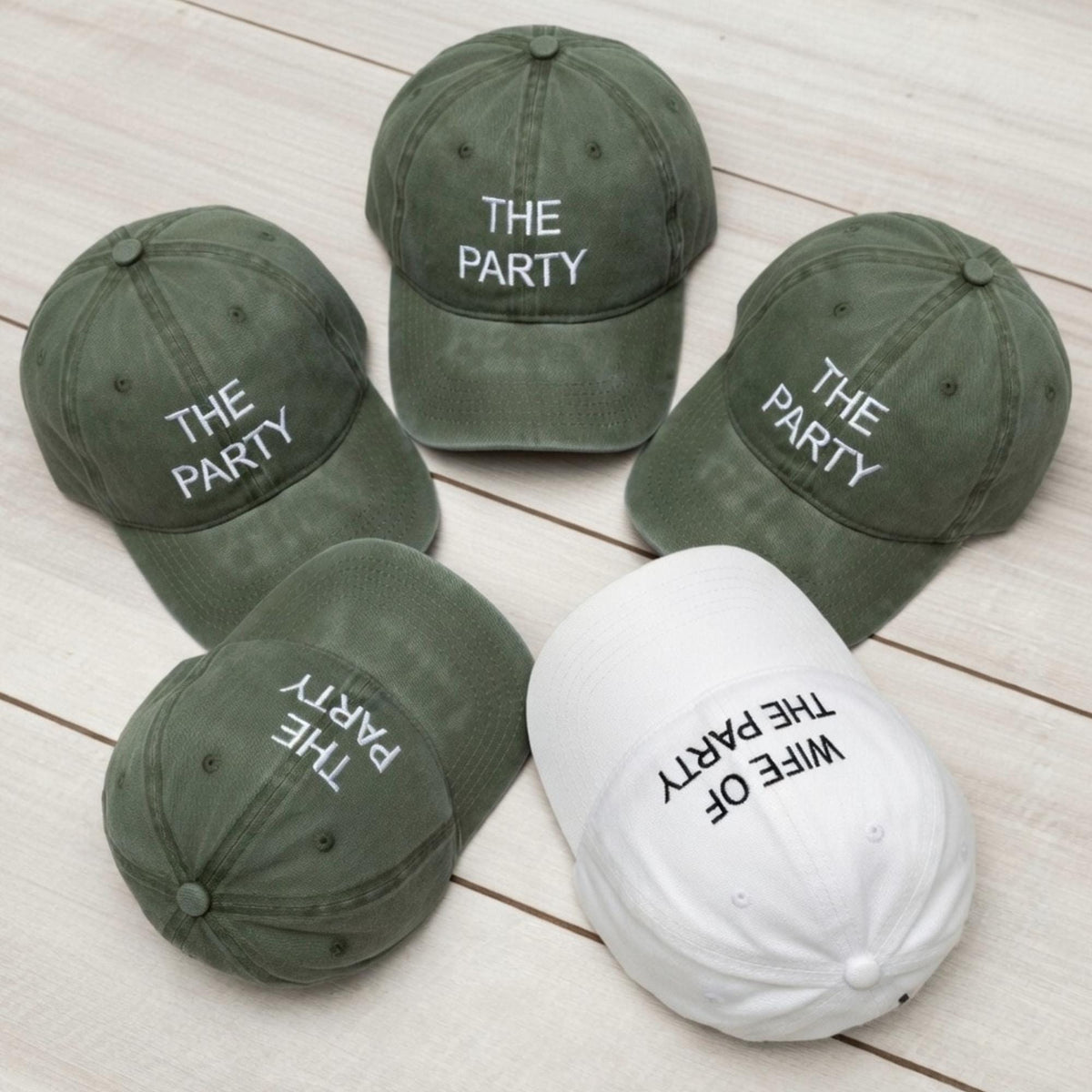 Wife of the Party Embroidered Hats, Custom The Party Bachelorette Caps, Bridesmaid Gift, Custom Bride Baseball Hat, Retro Wedding Party Gift