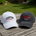 Personalized University Embroidered Hat, Custom College Name Baseball Cap, Alumni Gift