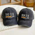 Matching Mom and Dad To Be Embroidered Hats, New Parents 2026 Baseball Caps, Pregnancy Announcement Gift