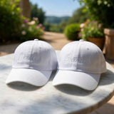 Custom Bride Groom Embroidered Hat, Personalized Bachelorette Party Gift, Script Matching Wedding Caps, Future Mrs Mr Honeymoon Member Hat