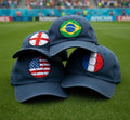 Custom Country Flag Soccer 2026 Embroidered Hat - World Tournament Fan Cap