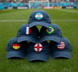 Custom Country Flag Soccer 2026 Embroidered Hat - World Tournament Fan Cap
