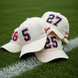 3D Puff Number Embroidered Hat, Personalized Football Player Jersey Cap, Name Embroidered Sports Headwear, Soccer 2026 Game Day Cap