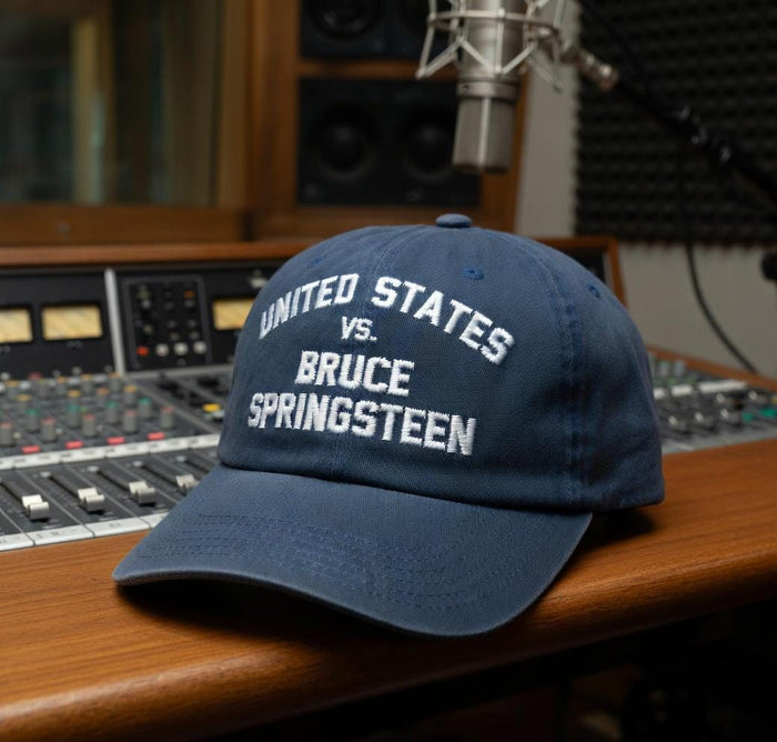 Classic Rock Music Embroidered Dad Hat, Vintage Washed Cotton Baseball Cap, Music Lover Gift