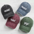 Personalized Grandma Hat - Custom Embroidered Baseball Cap
