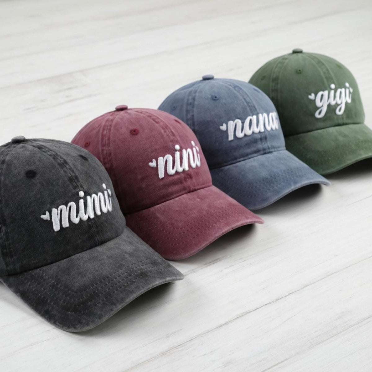 Personalized Grandma Hat - Custom Embroidered Baseball Cap